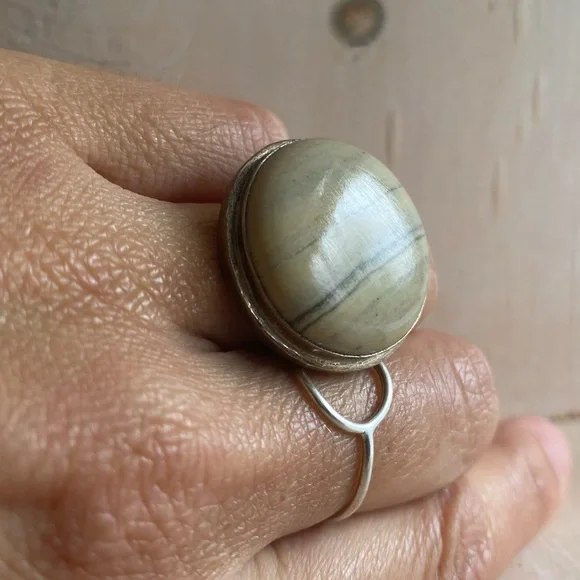 Jasper ring - Picture 3 of 6